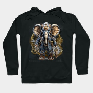 Steampunk Elephant Animals Hoodie